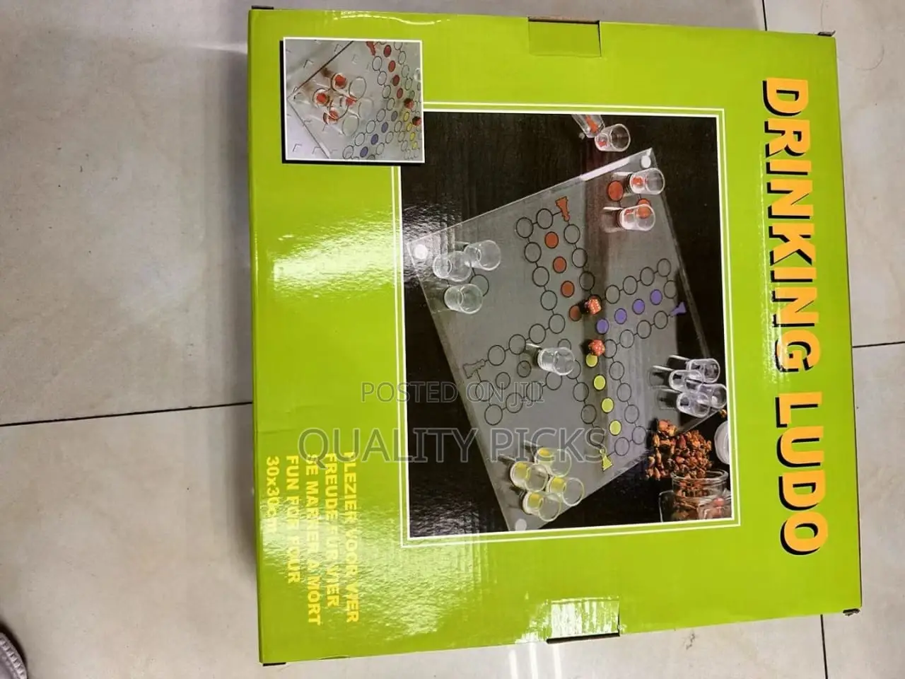 Drinking Ludo Board Game