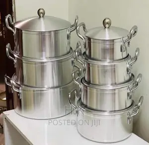 7pcs Tornado Cooking Ware Set With 2 Serving Spoons
