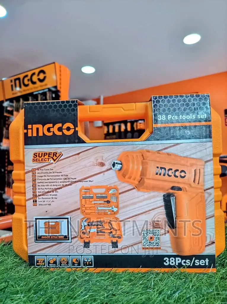 Ingco 38 PCS Tool Set. HKTHP10381