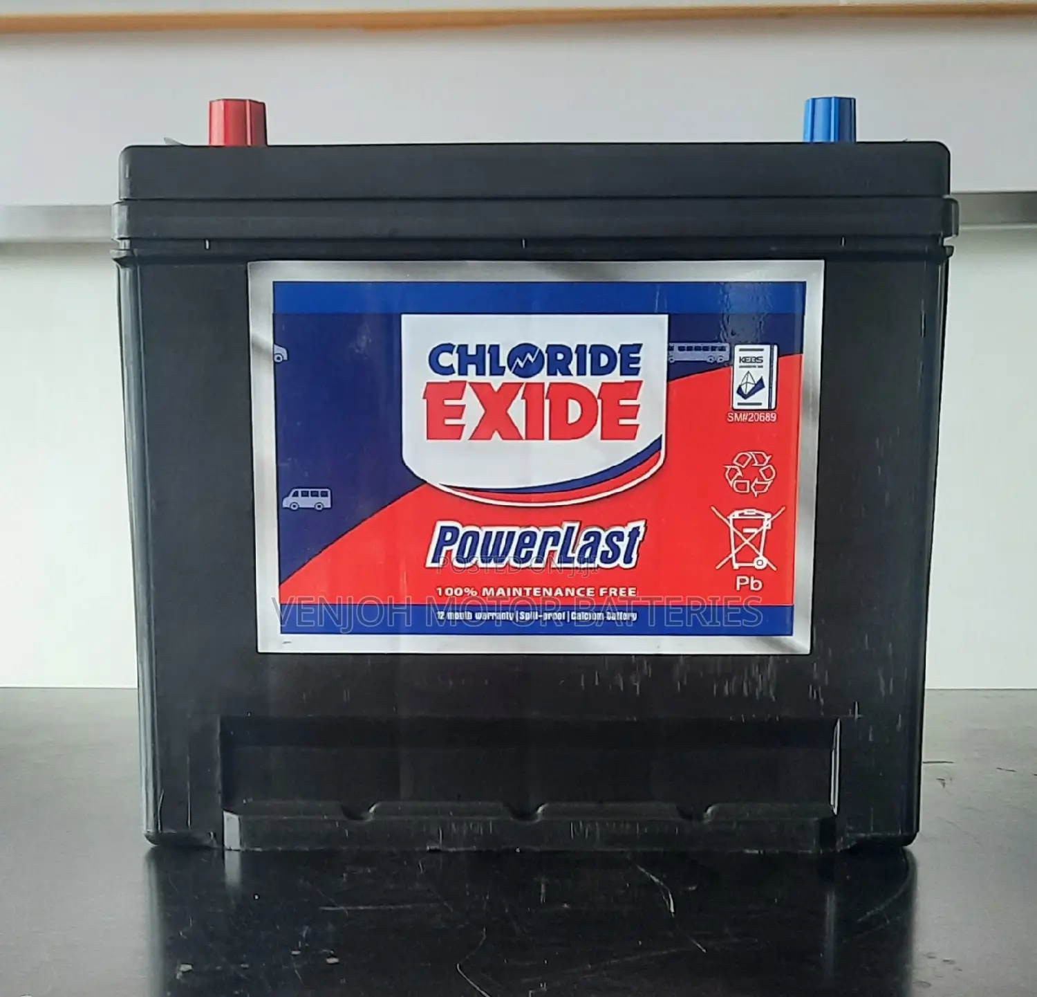 Ns60/045 Chloride Exide MF Car Battery