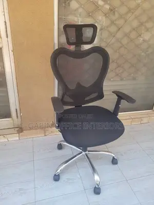 Headrest Back Mesh Chair