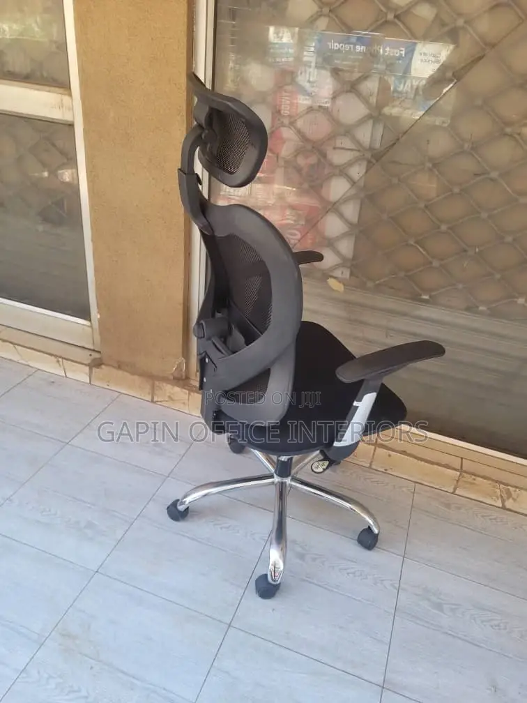 Headrest Back Mesh Chair