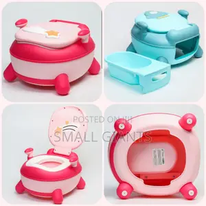 Children's Potty "Rocket" (Pink Blue)