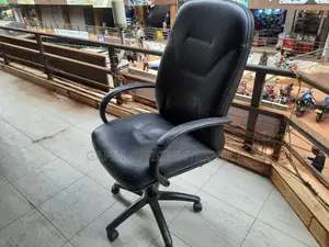 Leathered High Back Office Chair