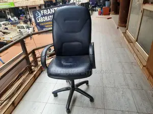 Leathered High Back Office Chair