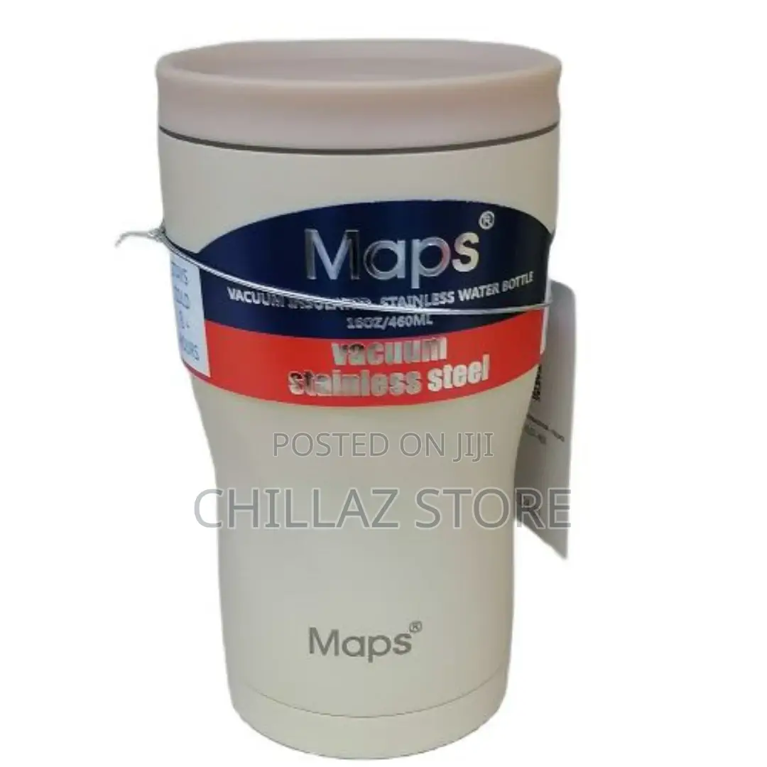 460ML Ceramic Travel Mug, Double Wall Insulated Thermo