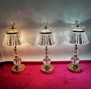 Cordless Lamp Crystal Bedside Lamp