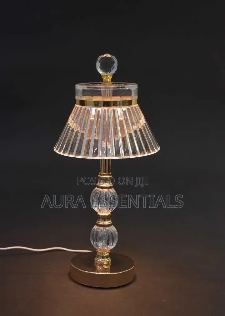 Cordless Lamp Crystal Bedside Lamp