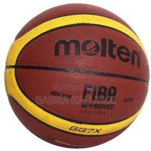 Molten Basketball_maroon, Yellow