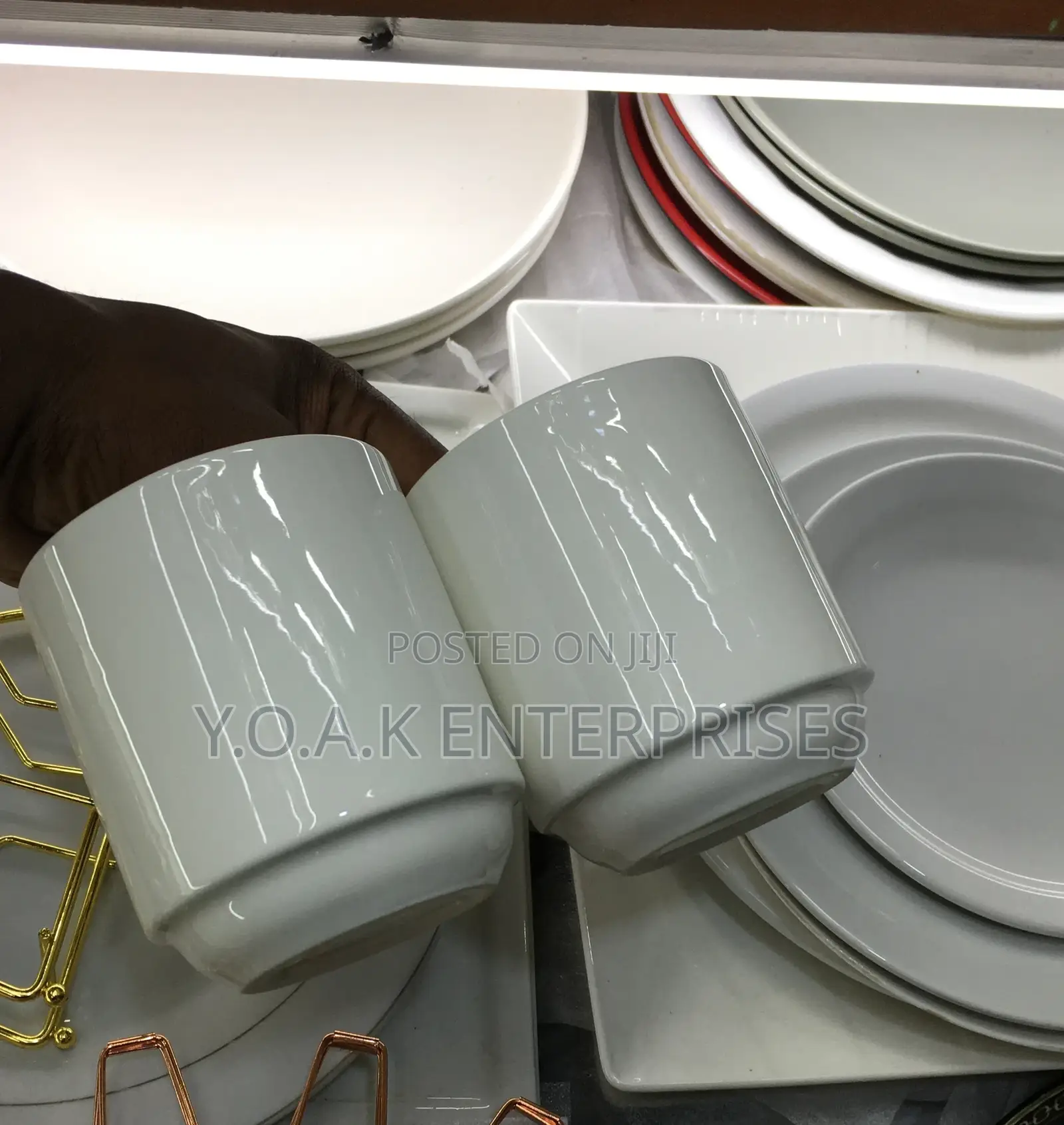 Tea Cups White