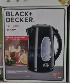 Black and Decker Kettle 1.7L