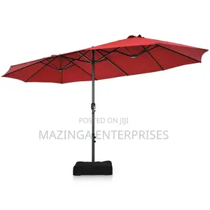 The Phi-Villa 15ft Large Garden Parasol Umbrella
