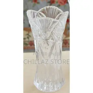 Dining Table Glitter Flower Vase for Home Decoration