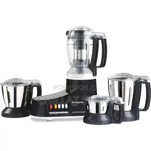 Panasonic MX-AC400 550-Watt Super Mixer Grinder With 4 Jars
