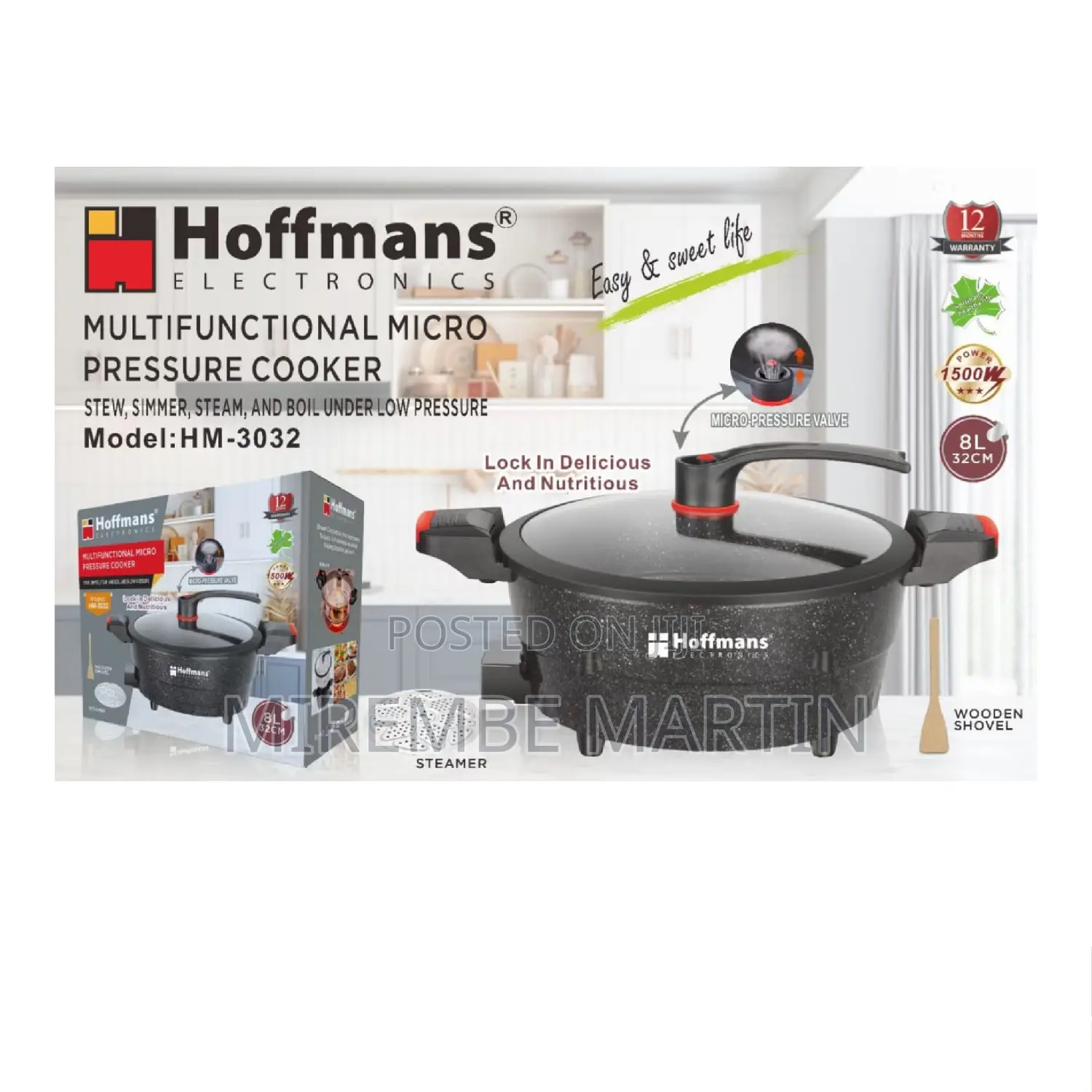 Multifunctional Hoffman Micro Cooker.