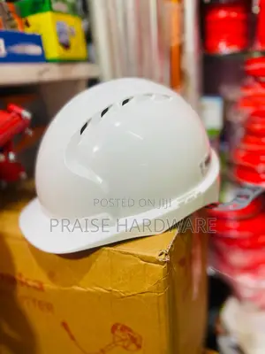White JSP Helmets