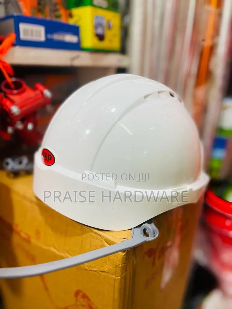 White JSP Helmets