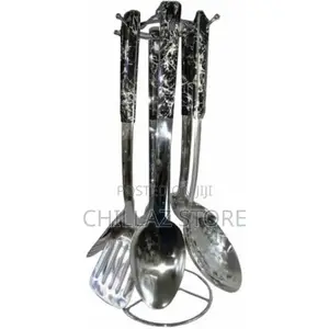 7 Piece Kitchen Tool Cooking Utensils Serving Spoons Cutlery