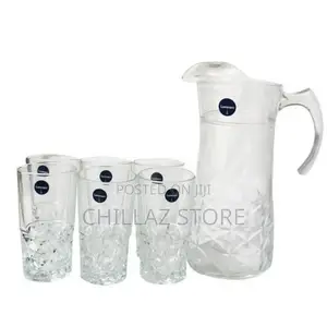 Luminarc 6 Pieces of Juice Glasses and 1piece Jug Water Set