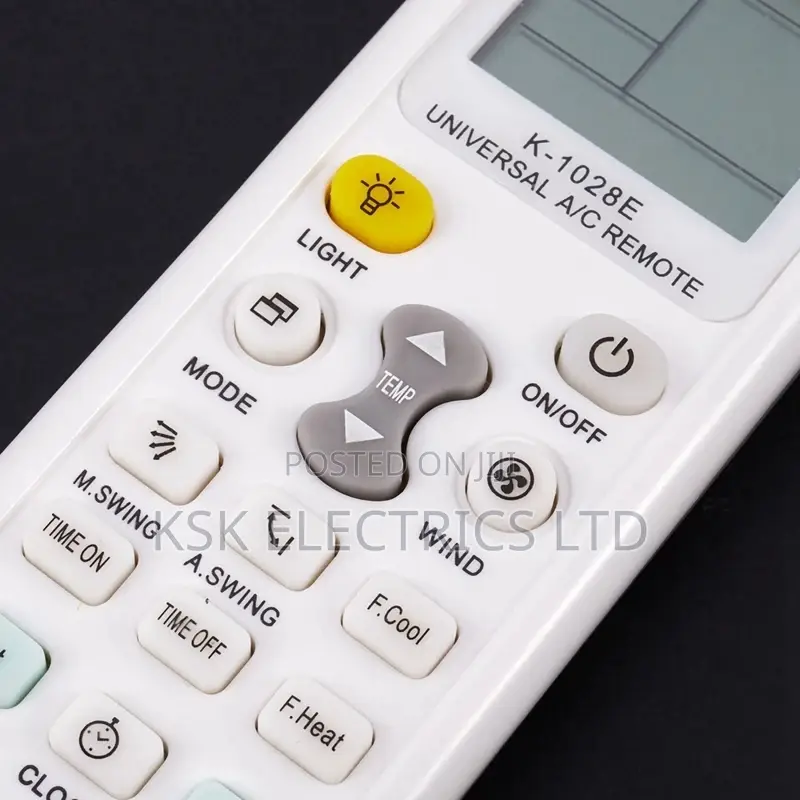 Universal a/C Air Conditioner K-1028e Remote Control