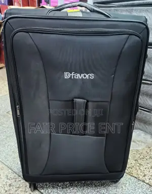 Original Cloth Vip Suitcase.Large .( Black)