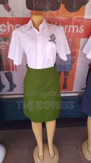 Secondary School Uniforms Skirt and Shirt