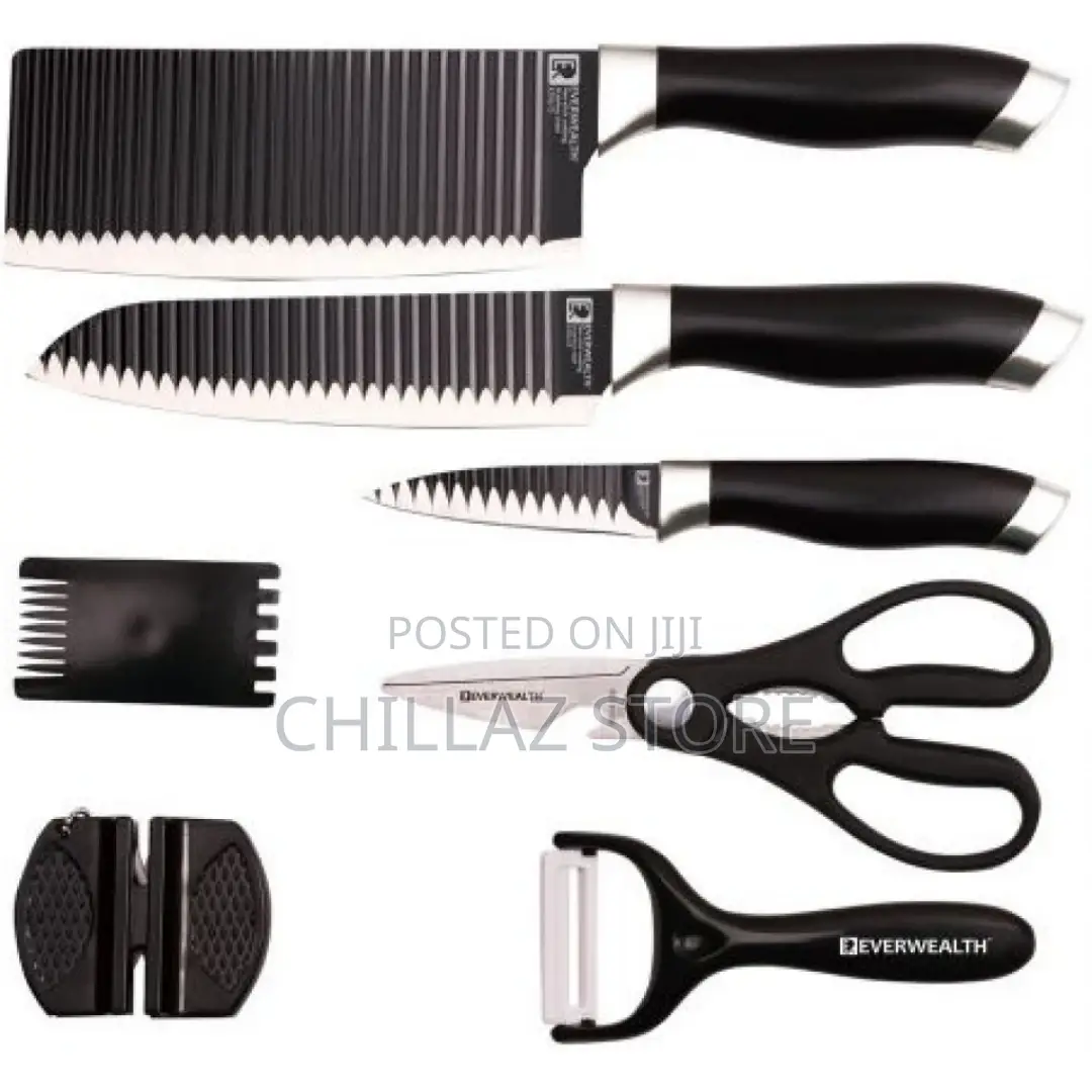 Lightbox
7 Pieces of Kitchen Non-Stick Coating Knife Set