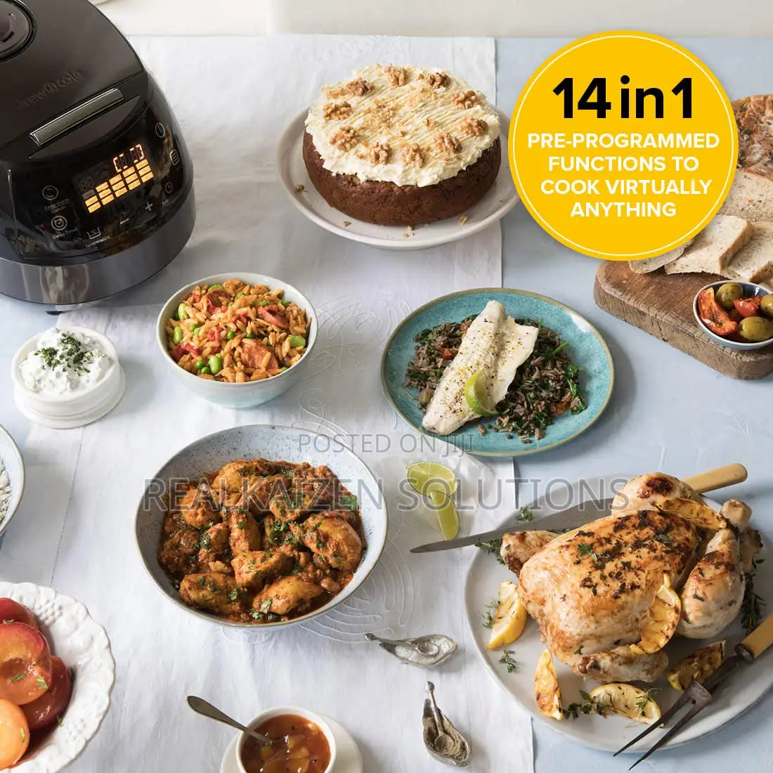 UK DREW COLE Clever Chef Intelligent Digital Multicooker