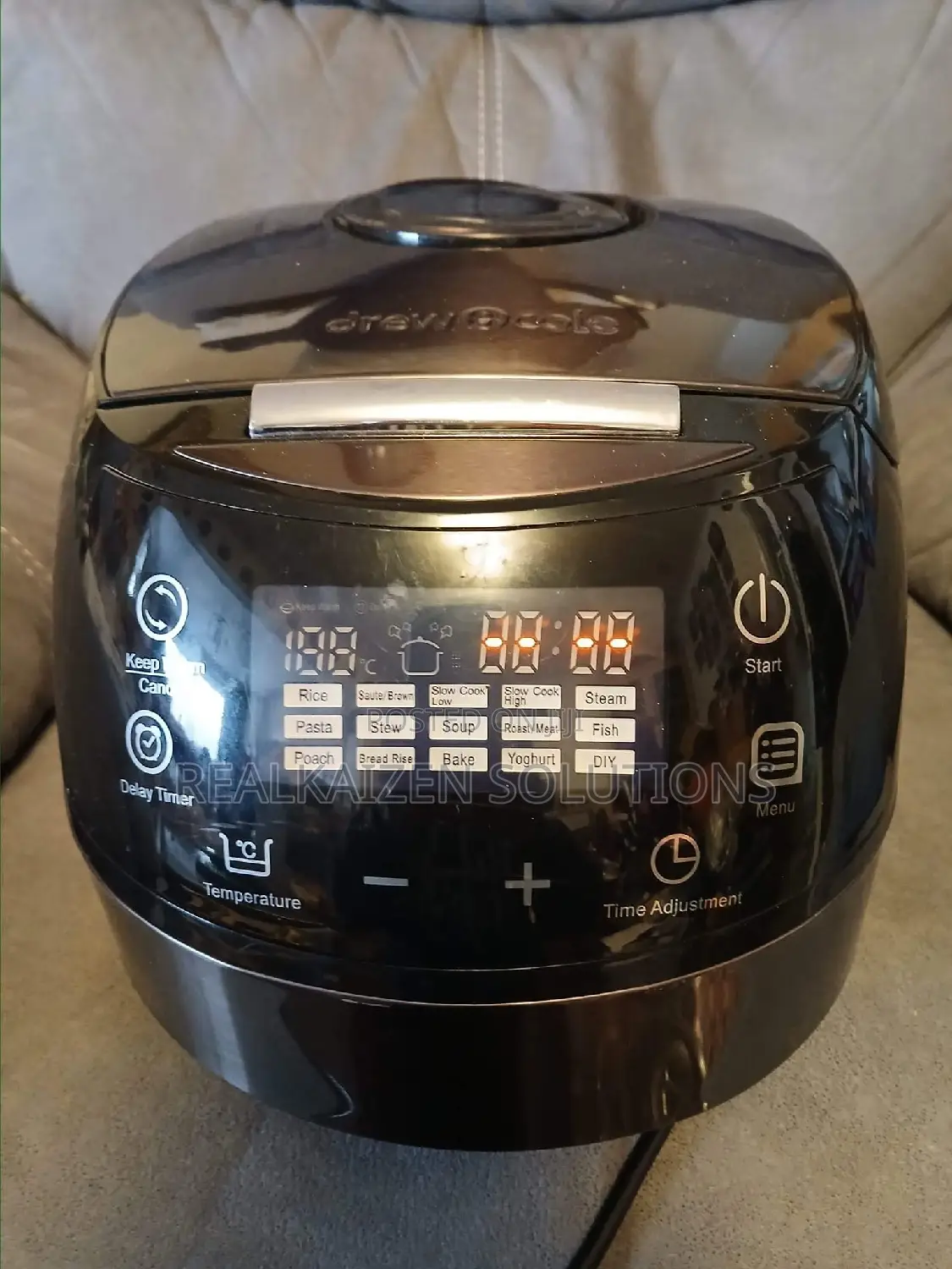 UK DREW COLE Clever Chef Intelligent Digital Multicooker
