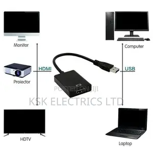 3.0 USB to HDMI Compatible USB Adapter