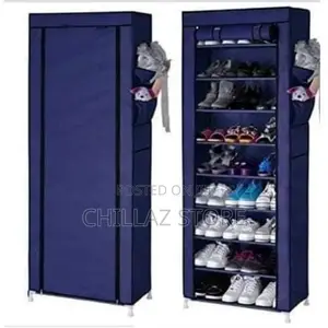 Multipurpose Portable Folding Shoes Rack 9 Tiers