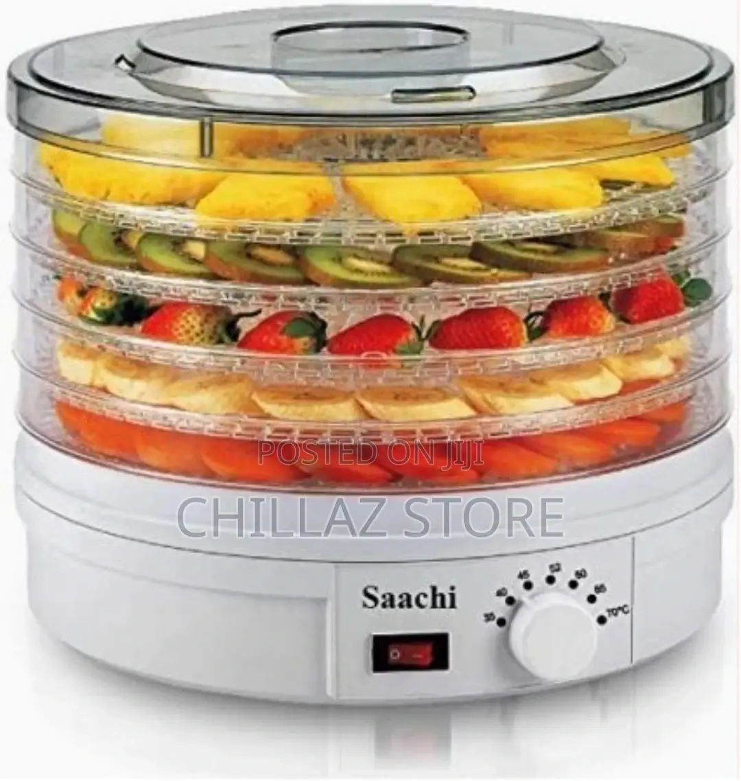 Saachi 5 Tray Fruit, Food Dehydrator