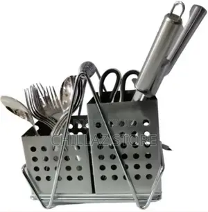 Double Spoons, Forks Cutlery Storage Organizer Holder