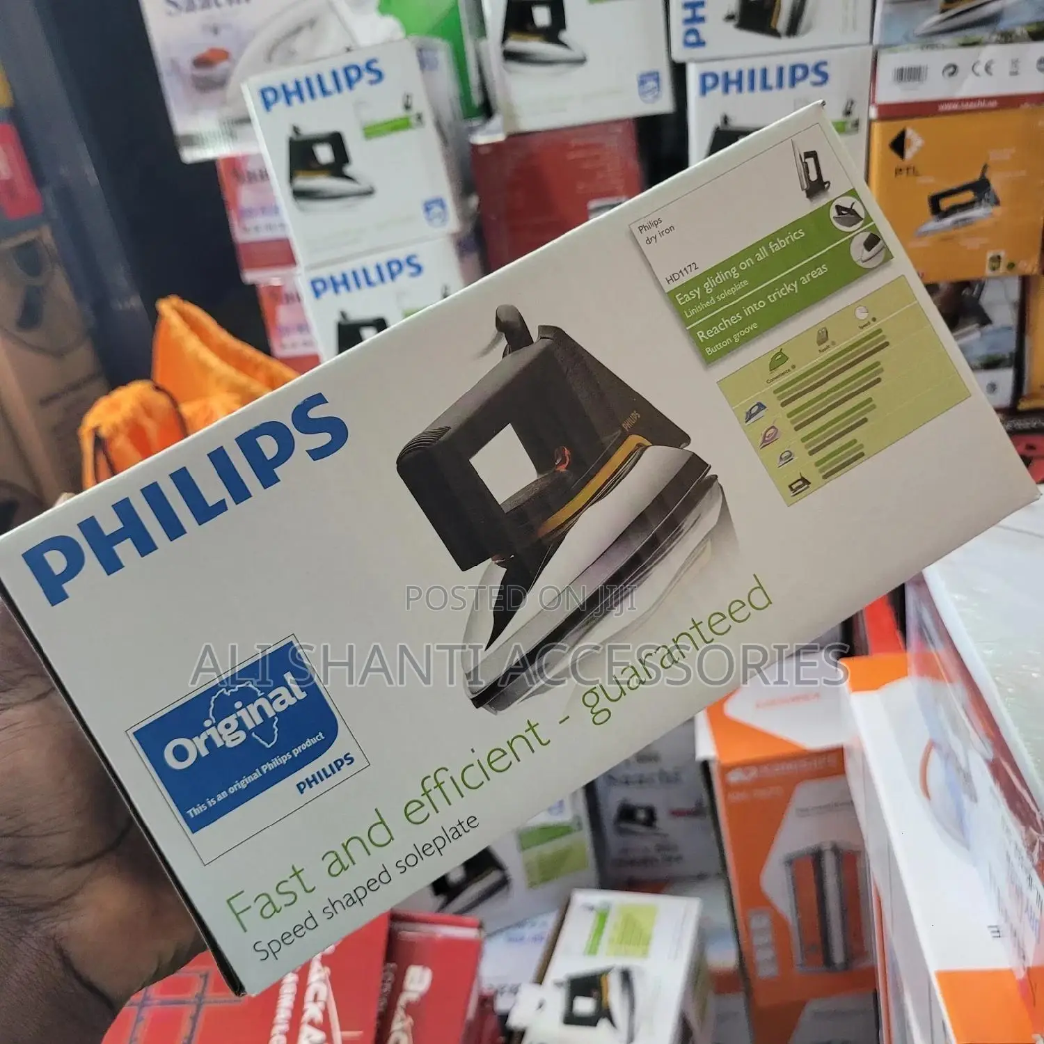 PHILLIPS Dry / Flat Iron/ FLAT DRY IRON, Sole Plate Dry Iron