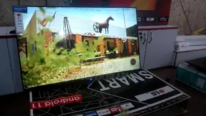 60 Inches Led Lg Smart UHD Digital Flat Screen Flameless.