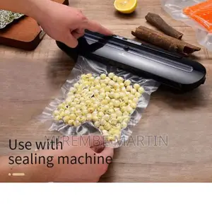 Black Vacuum Sealing Machine.