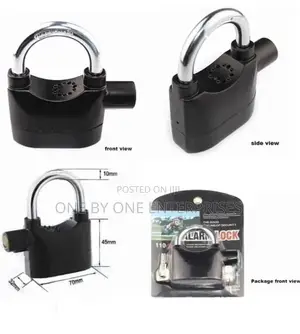 Alarm Security Padlock