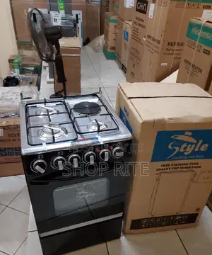 Style 3gas 1electric 50by50 Original Cooker