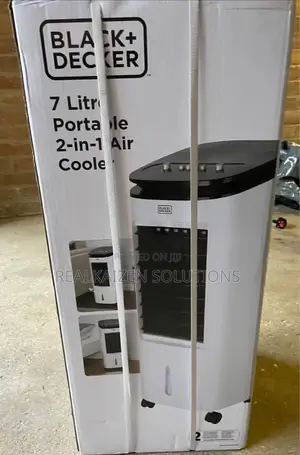 BLACK +DECKER 7L 2 in 1 Digital 3 Speed Air Cooler 65W