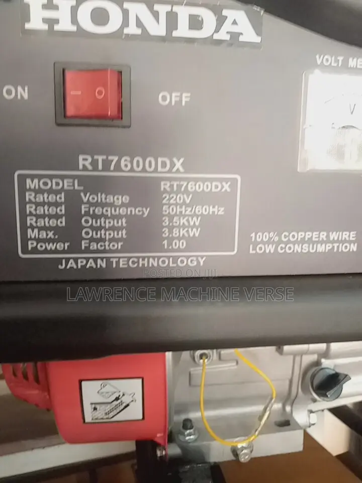 Honda Generator 3.8KV