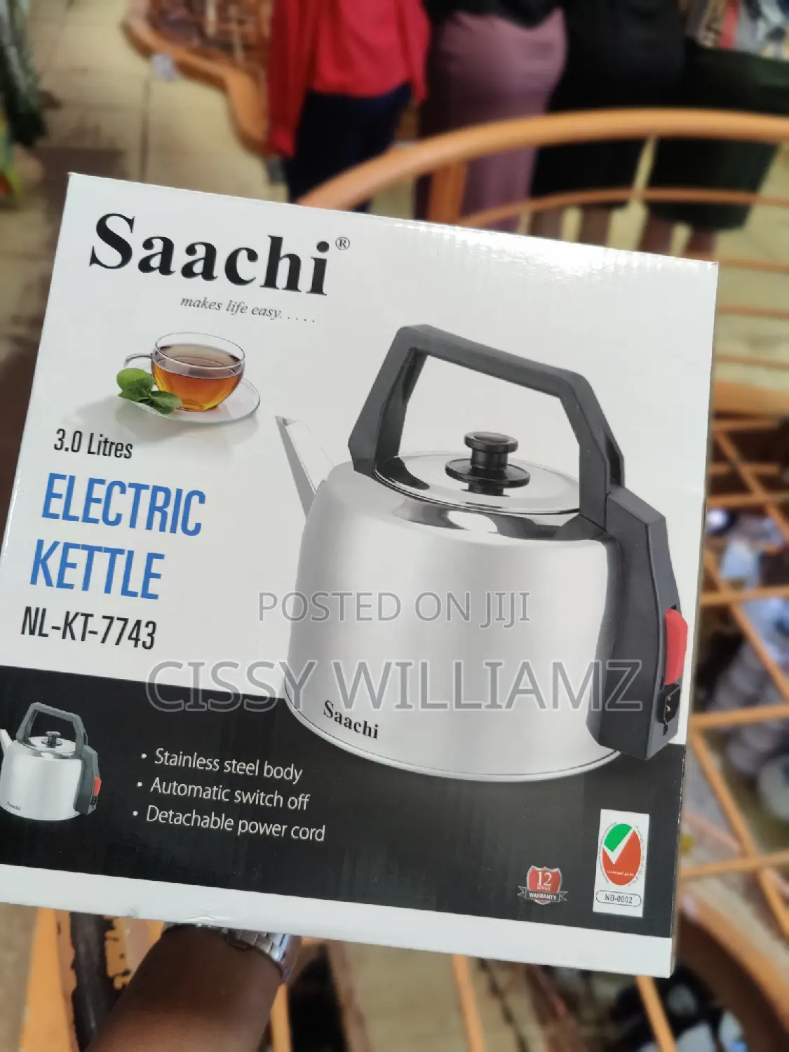 3l Kettle/3l Saachi Kettle/3l Electric Kettle/3l Kettle