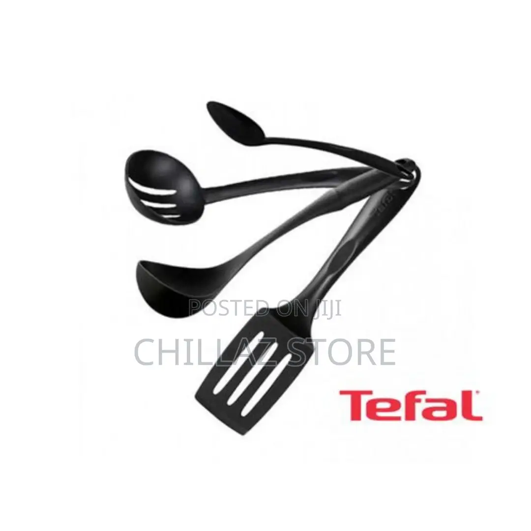 Tefal Bienvenue Kitchen Tools 4pc Set K001S424 – Black