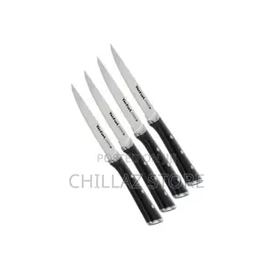 Tefal Stainless Steel Steak Knives-Set of 4- Ice Force