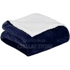 Fleece Blanket – Navy Blue