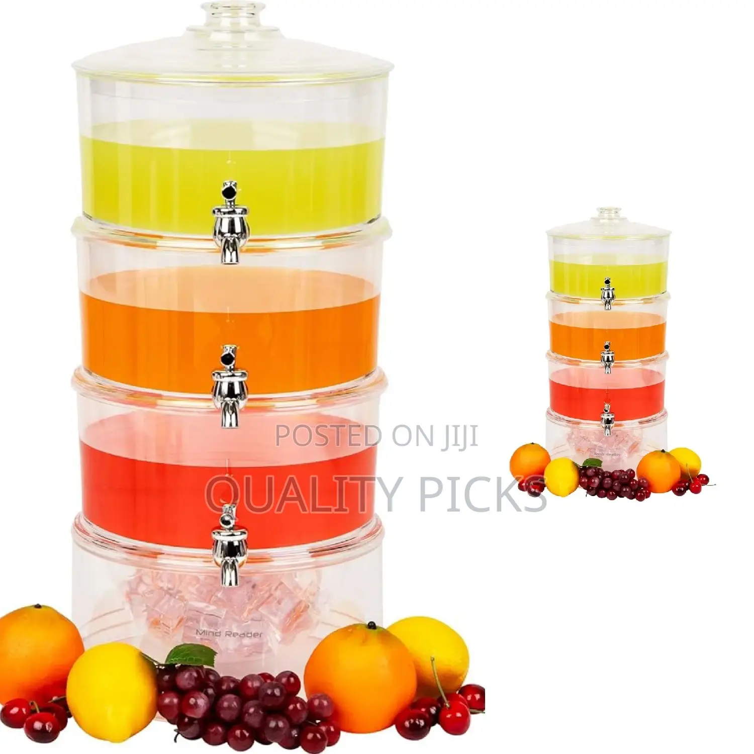 Brand Glass Juice Dispenser
