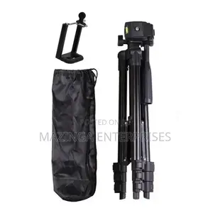 Height Adjustable Phone Tripod Stand and Holder