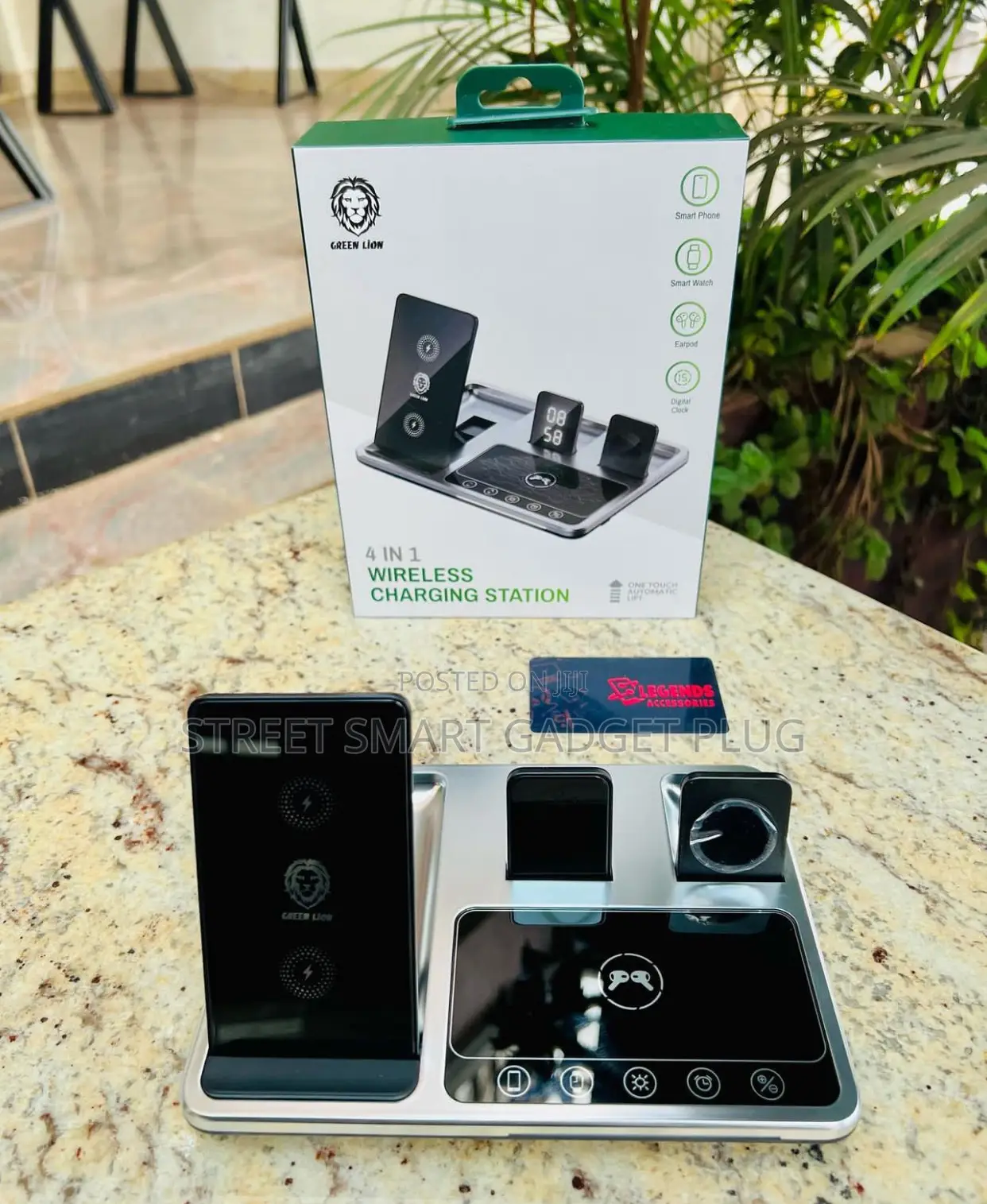 GREEN LION 4in1 Wireless Charging Station