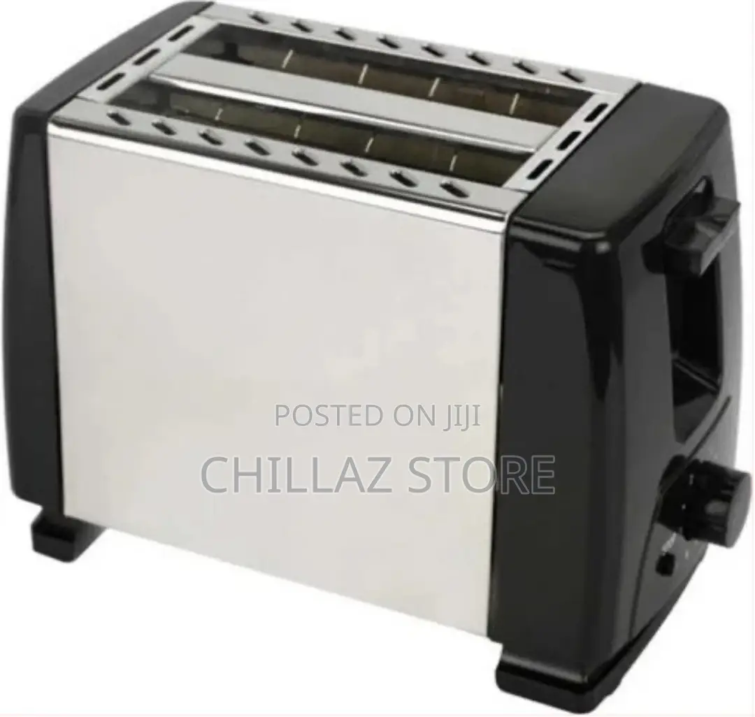 Bread Button 2 Slice Electric Toaster –
