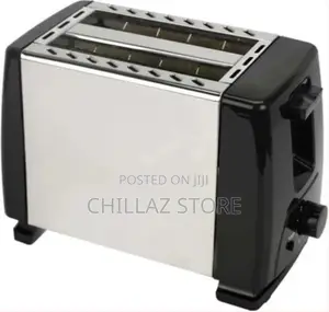 Bread Button 2 Slice Electric Toaster –