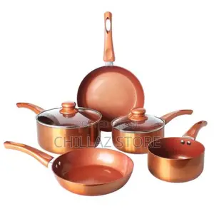 7 Piece Heavy Stainless Steel Saucepans/Cookware,